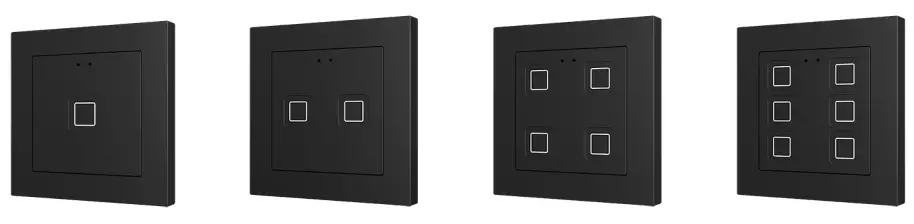 Zennio Tecla 55 PC ABS Capacitive Push Button of 55x55