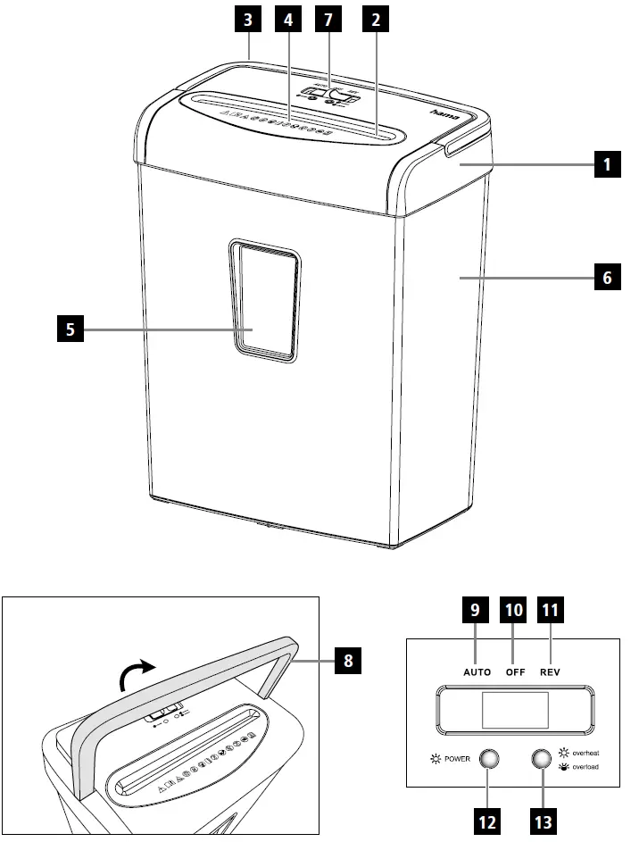 hama-00-050548-Premium-M8-Shredder-1