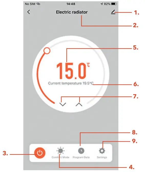Beldray 1500W SMART CERAMIC - HOME PAGE