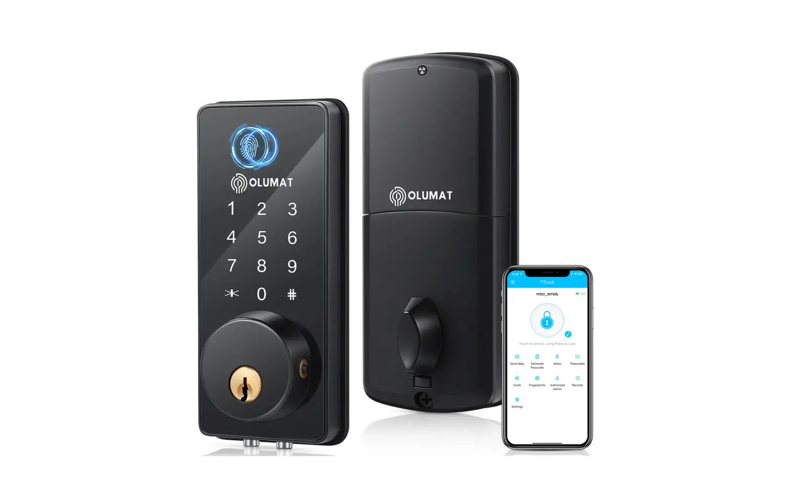 Olumat B22 Smart Lock Installation Guide