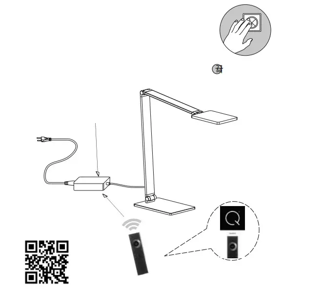 Paul Neuhaus Q-Hannes LED Table Lamp with Dimmer - Figure 4