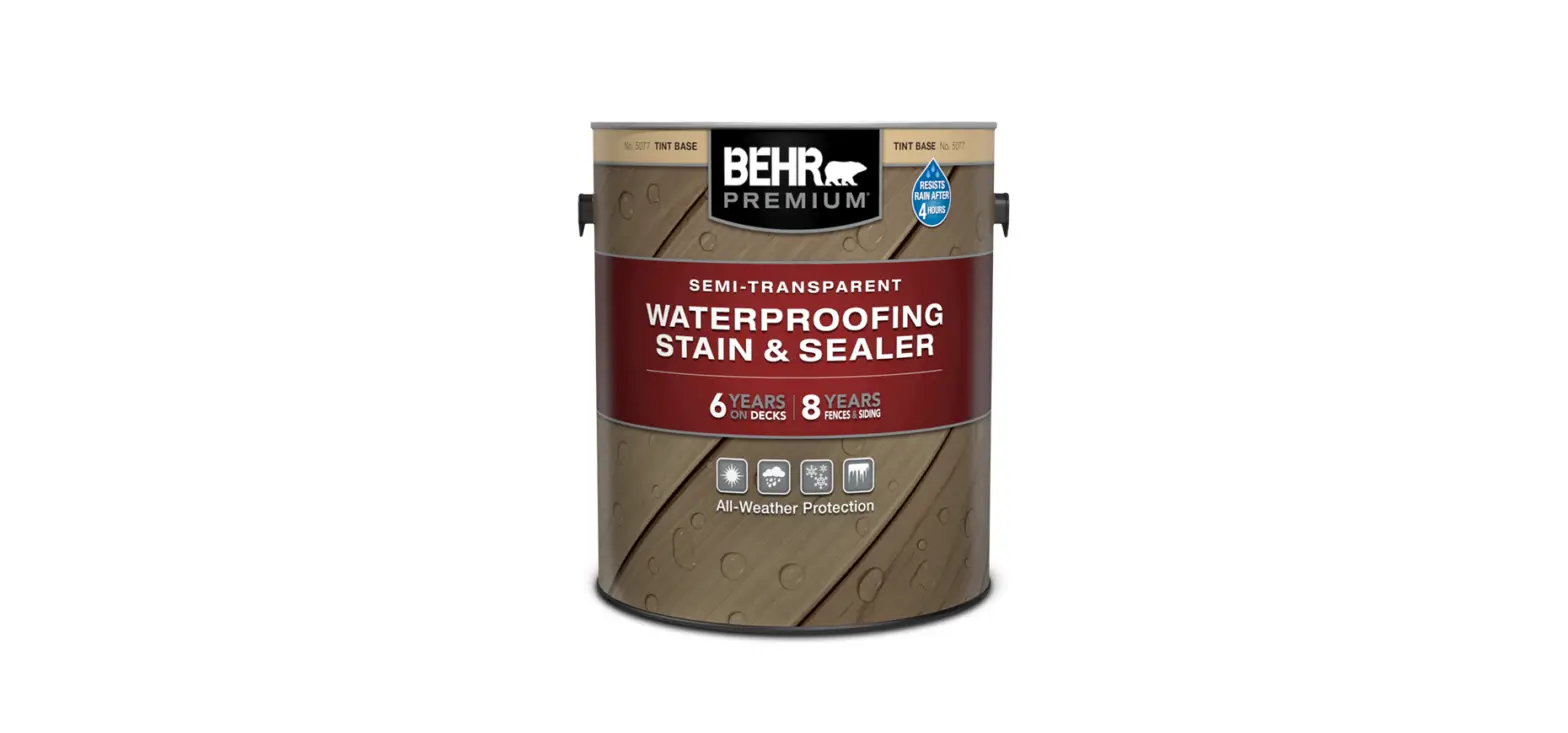 Behr Semi-transparent Waterproofing Wood Stain User Manual Behr Semi-transparent Waterproofing Wood Stain User Manual