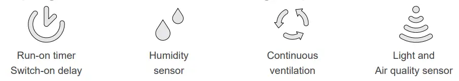 inVENTer Aviant Multifunctional Bathroom Ventilation Extractor Fan 0- icon 13