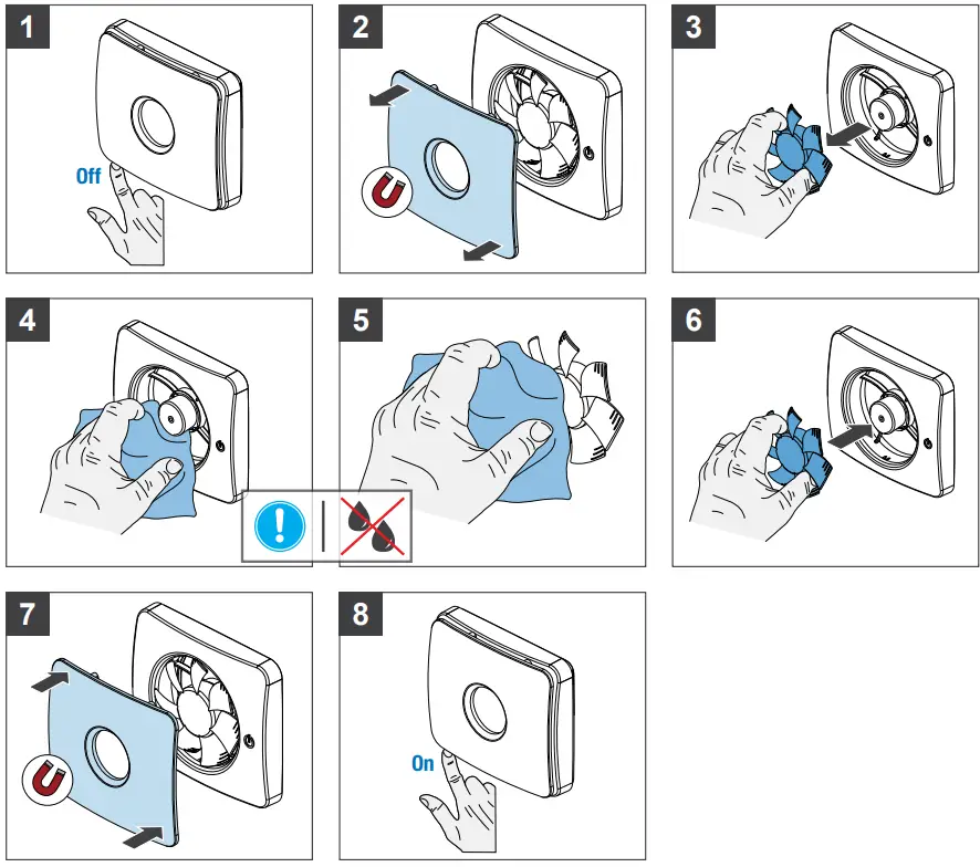 inVENTer Aviant Multifunctional Bathroom Ventilation Extractor Fan - fig 11