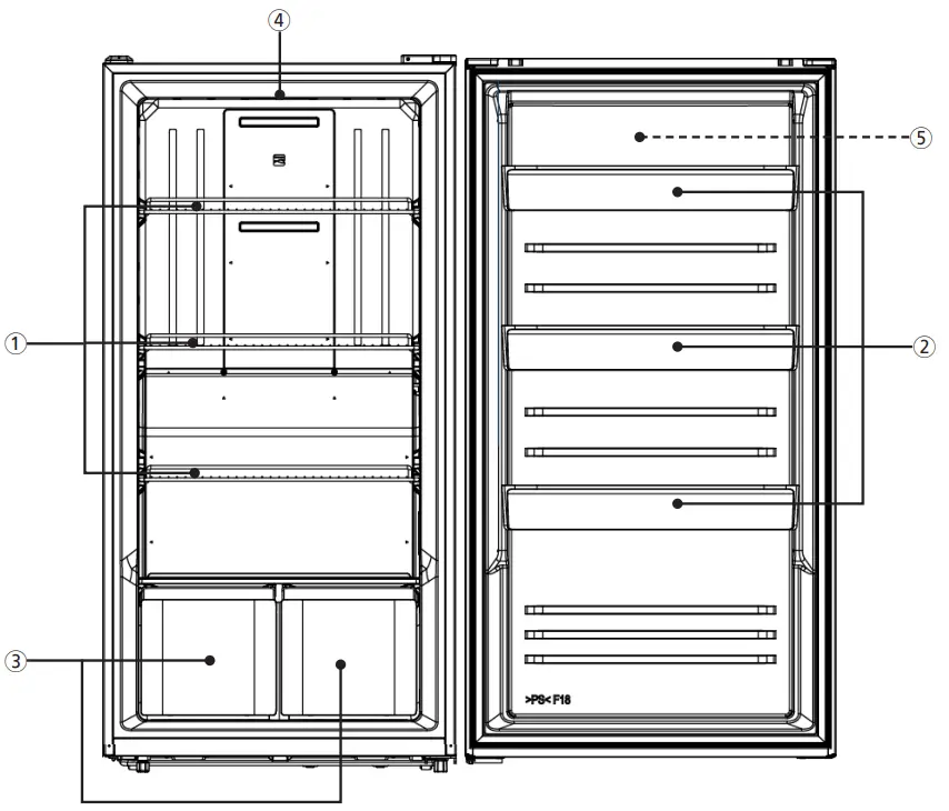Kenmore 111.2215 Vertical Upright Freezer - fig 6