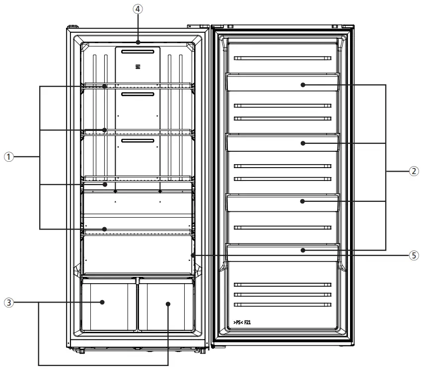 Kenmore 111.2215 Vertical Upright Freezer - fig 7