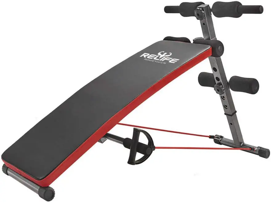 RELIFE ‎RL-JL-06 Sit Up Bench Adjustable Workout Foldable Bench Fitness Equipment