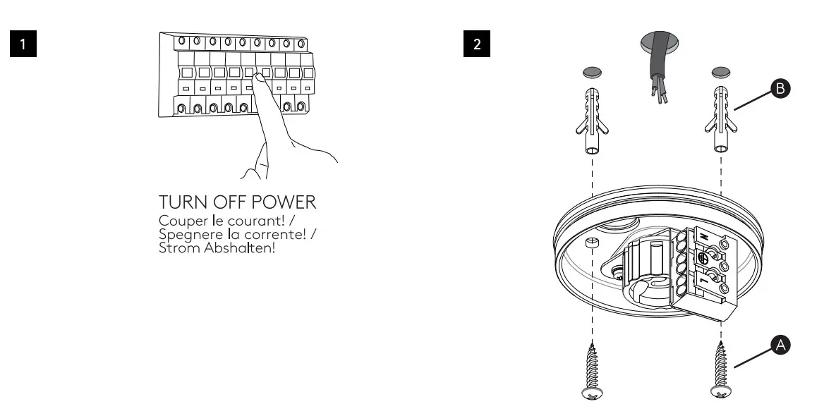 astro 1326039 KOS II Bathroom Ceiling Light - Figure 6