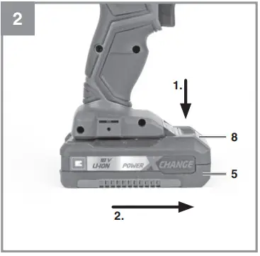 Einhell-TE-CI-18p-1-Li-Cordless-Impact-Driver-Instruction-fig-2