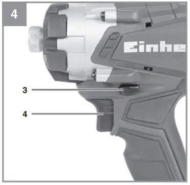 Einhell-TE-CI-18p-1-Li-Cordless-Impact-Driver-Instruction-fig-4