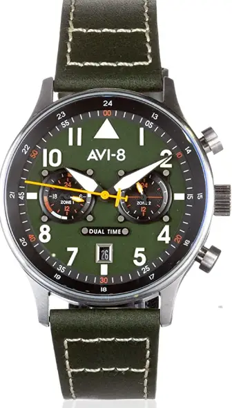 AVI-8-AV-4088-Hawker-Hurricane-Carey-Dual-Time-Watch-product-image