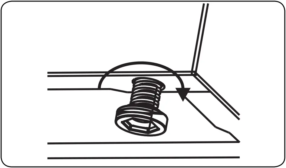 P06E1V1W - Adjusting the feet 1