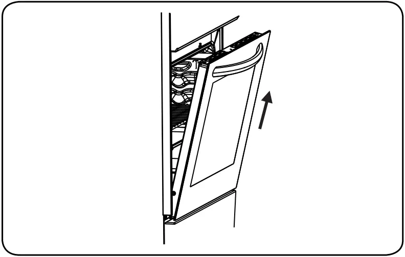 P06E1V1W - Removal of the Oven Door 3