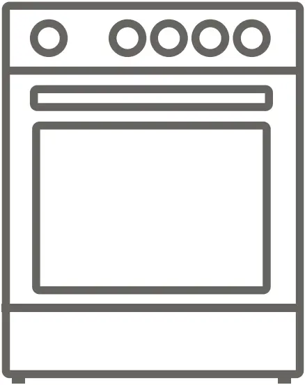 PowerPoint P06E1V1W Freestanding Cooker 1