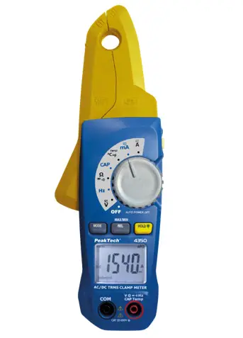 PeakTech 4350 True RMS Clamp Meter