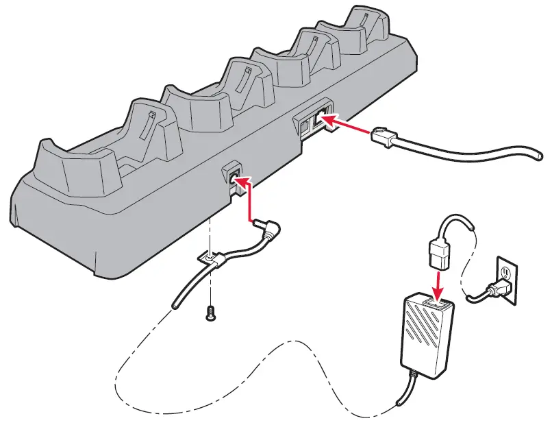 Intermec CN50 Ethernet Multidock fig 1