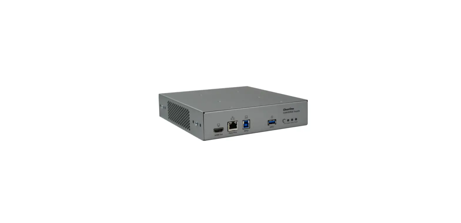 Clearone Converge Huddle Av Conferencing Dsp Mixer User Guide