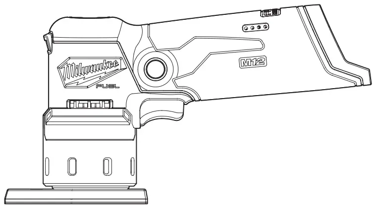 milwaukee 2531 20 M12 Fuel Orbital Detail Sander - Icon 1