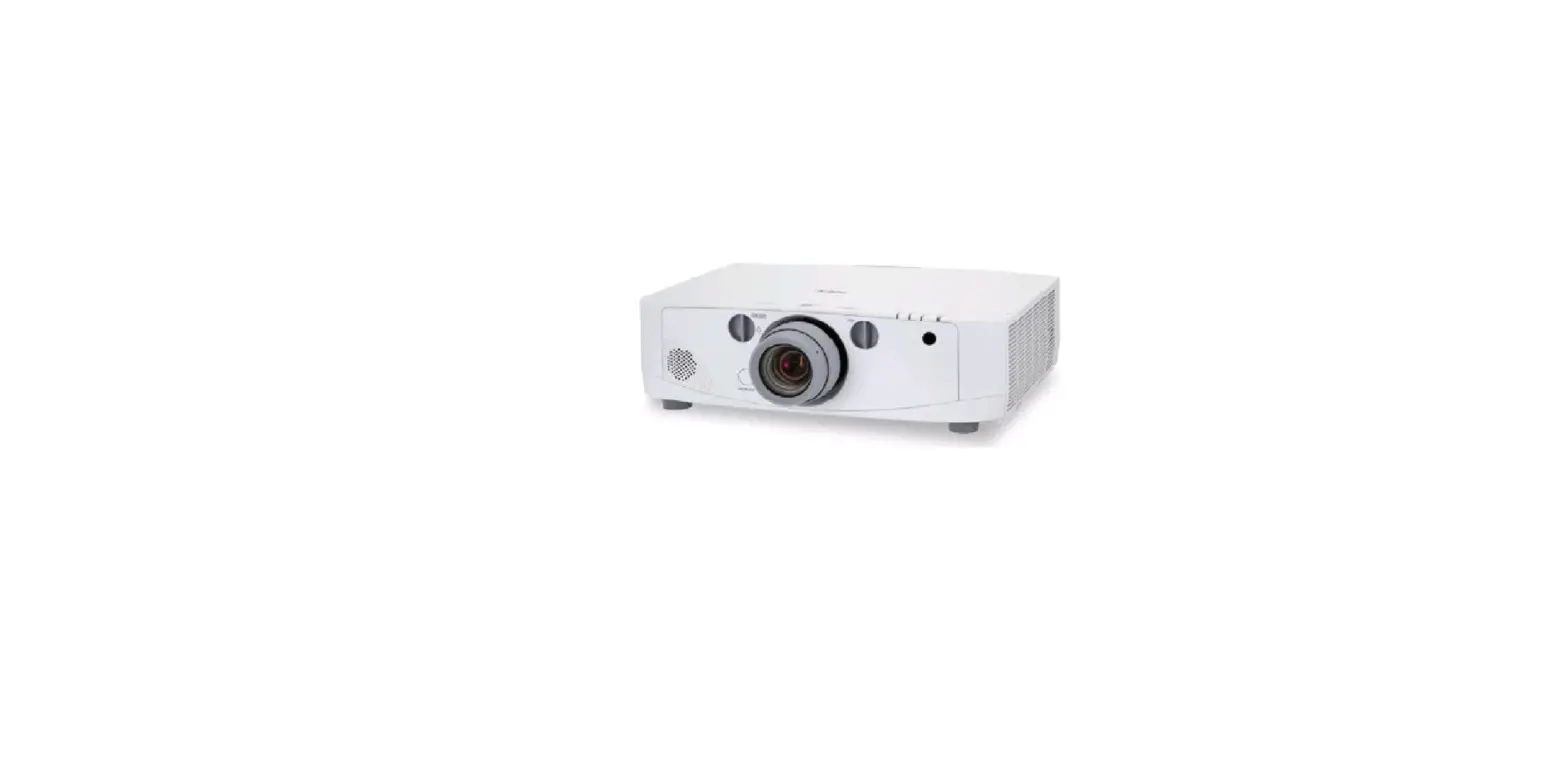 Nec Np-pa550w With Np13zl Bundle Incl Pa550w Projector Instruction Guide