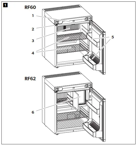 DOMETIC RF Series Absorber Refrigerator - Product Overview 1