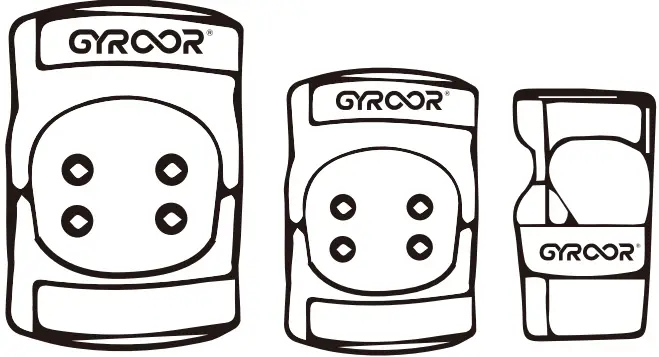 GYROOR Kids Protective Gear Set-fig1