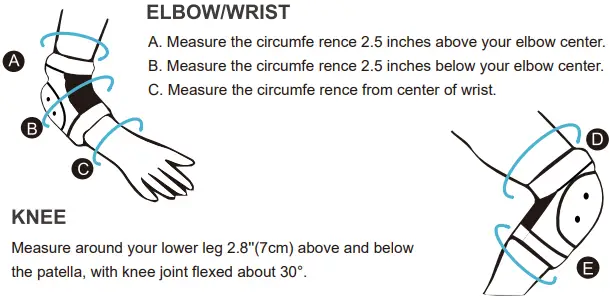 GYROOR Kids Protective Gear Set-fig4