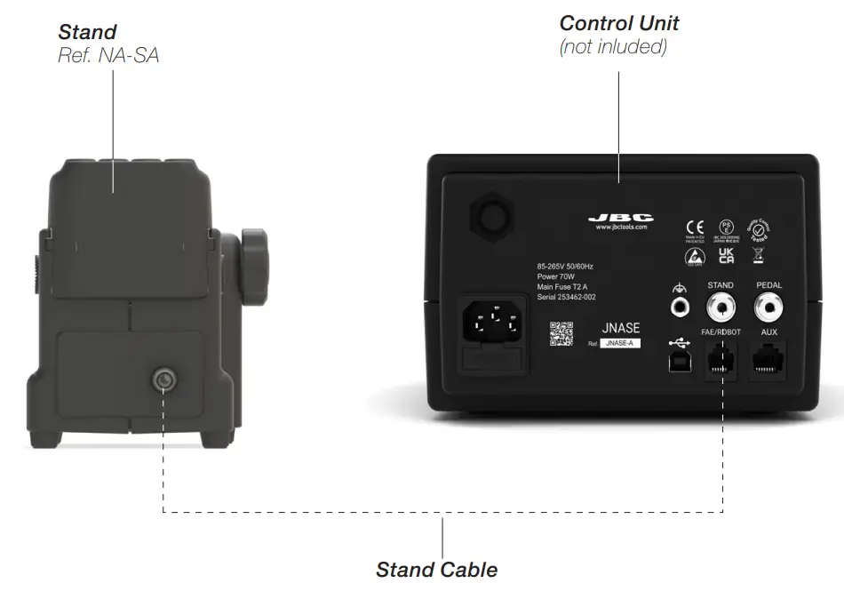 JBL NAS Stand for NH High-Precision Heater Hose Set - Fig 2