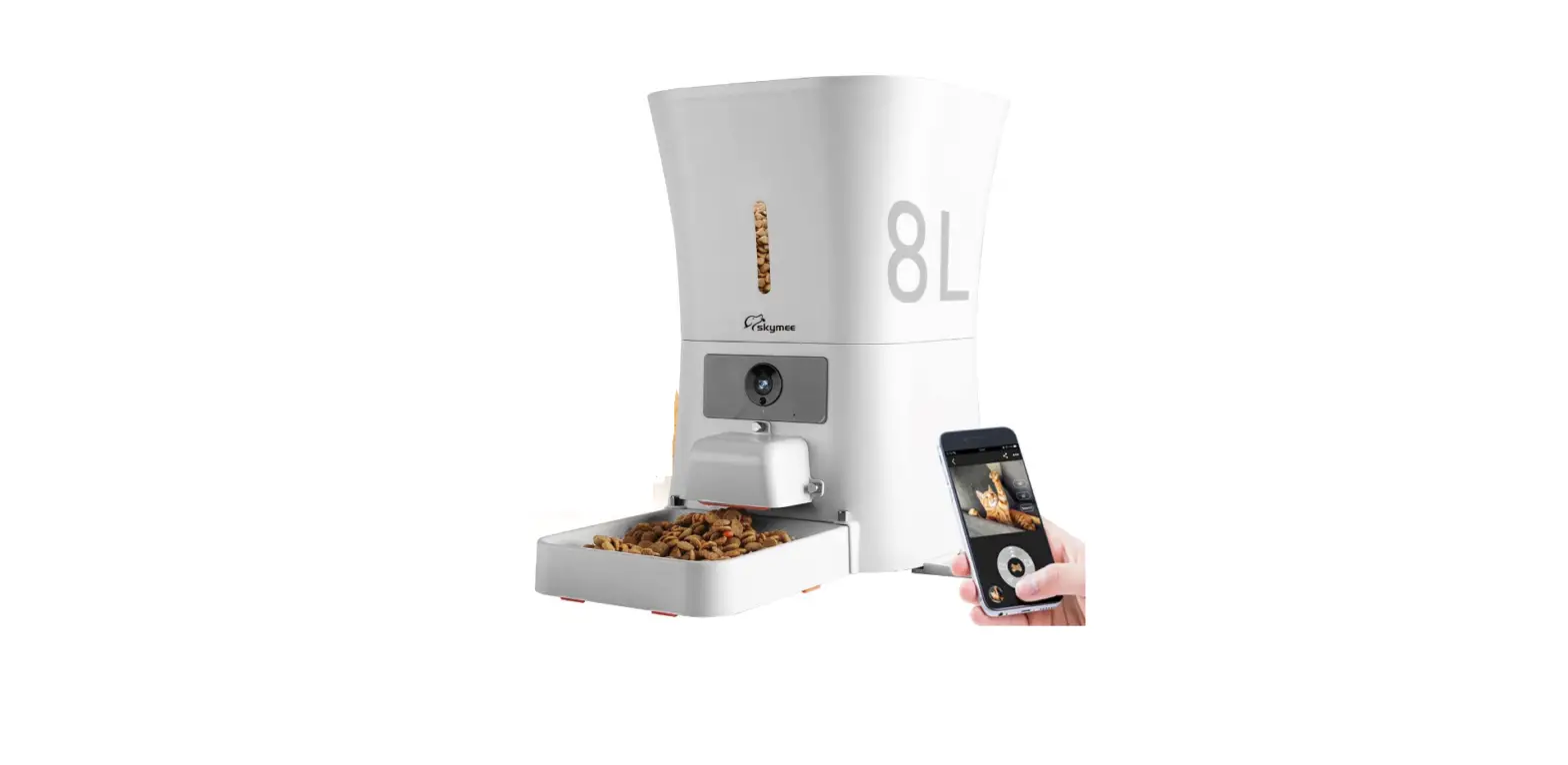 Skymee 8l/12l Smart Automatic Pet Feeder Food Dispenser User Manual