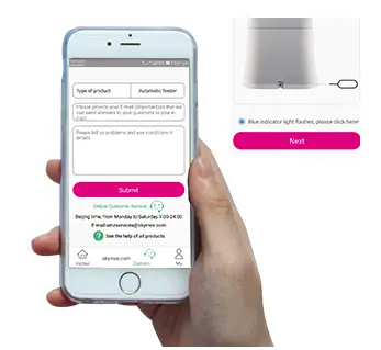 SKYMEE-8L-12L-Smart-Automatic-Pet-Feeder-Food-Dispenser-Fig-4