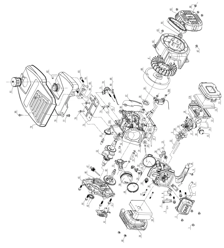 POWERSMART PSM2521SH Gas Lawn Mowers-fig12