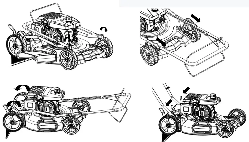 POWERSMART PSM2521SH Gas Lawn Mowers-fig2