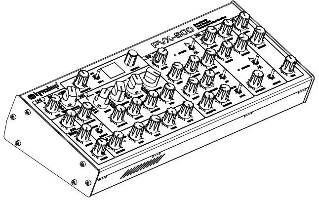 infradeep Analog Synthesizer PVX-800-