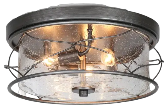 ZEVNI L36NVUFEW61C3SI8 Jubal 3 Light 13 Inch Antique Light