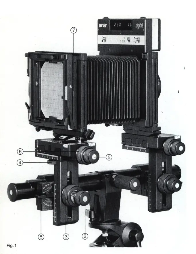 sinar p2, c2, f2, f1 Ewald Vorberg 1