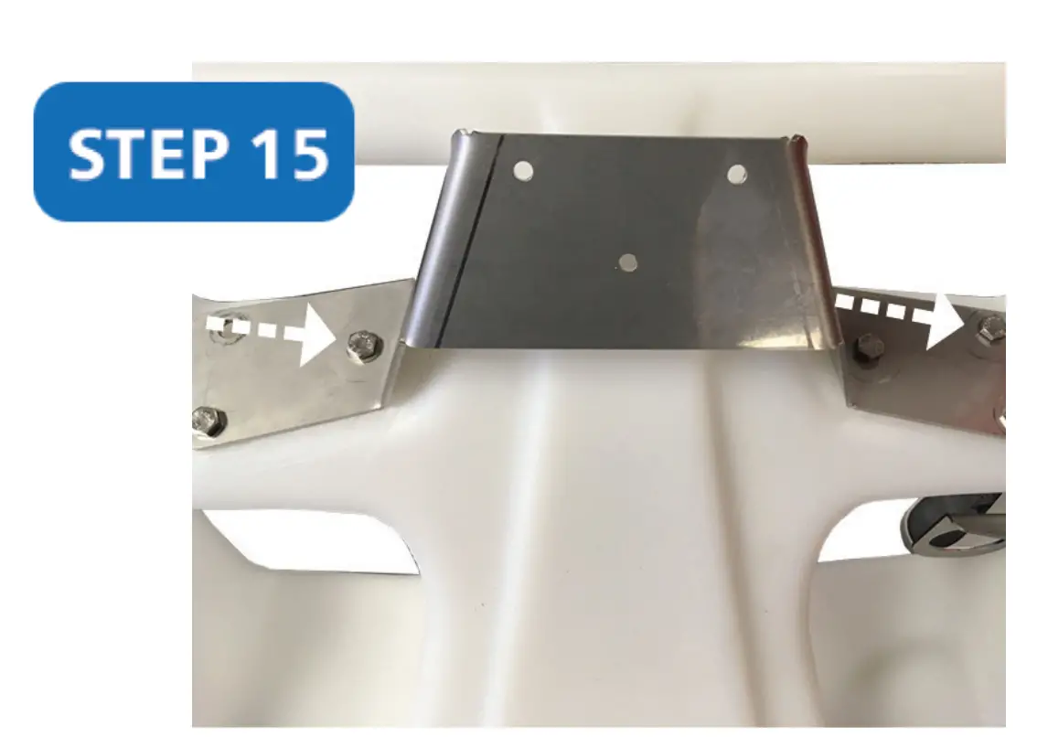 Install Ss Bracket On Cart