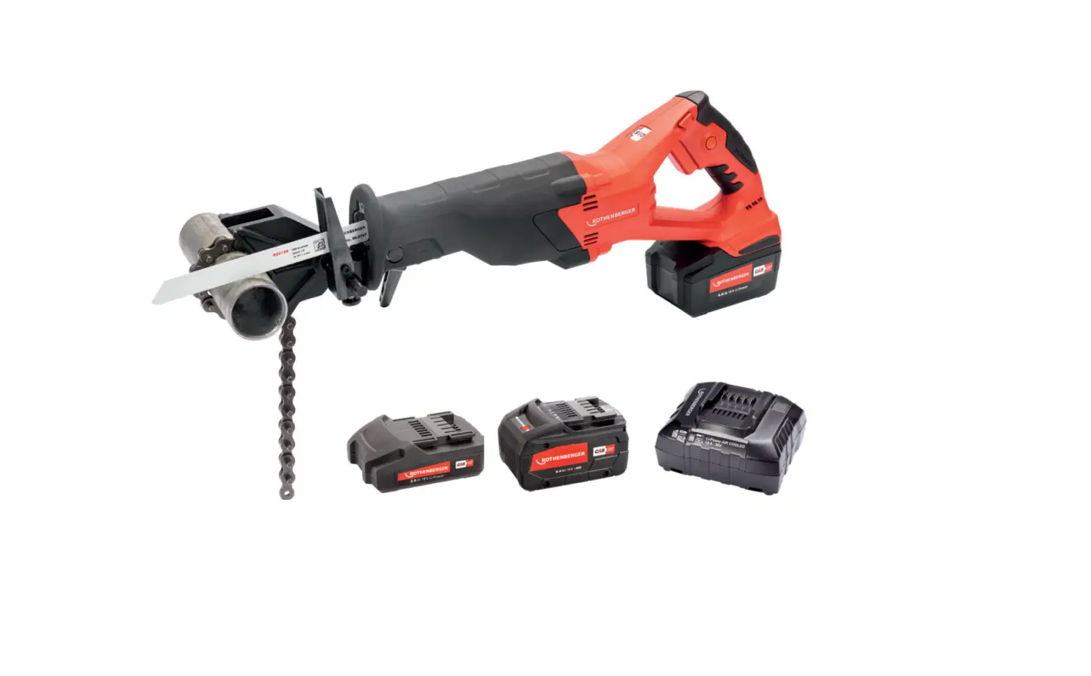 Rothenberger Rotiger Cl The Cordless Tiger Saw Instructions