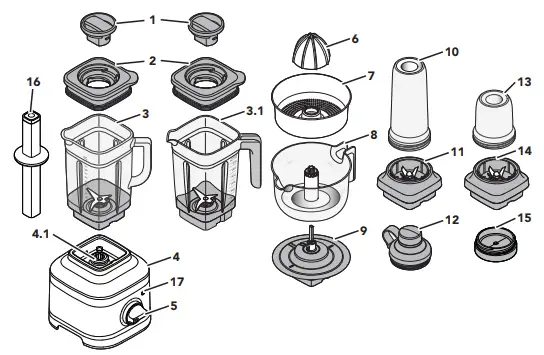 KitchenAid-KSB40-Stand-Blender-FIG1