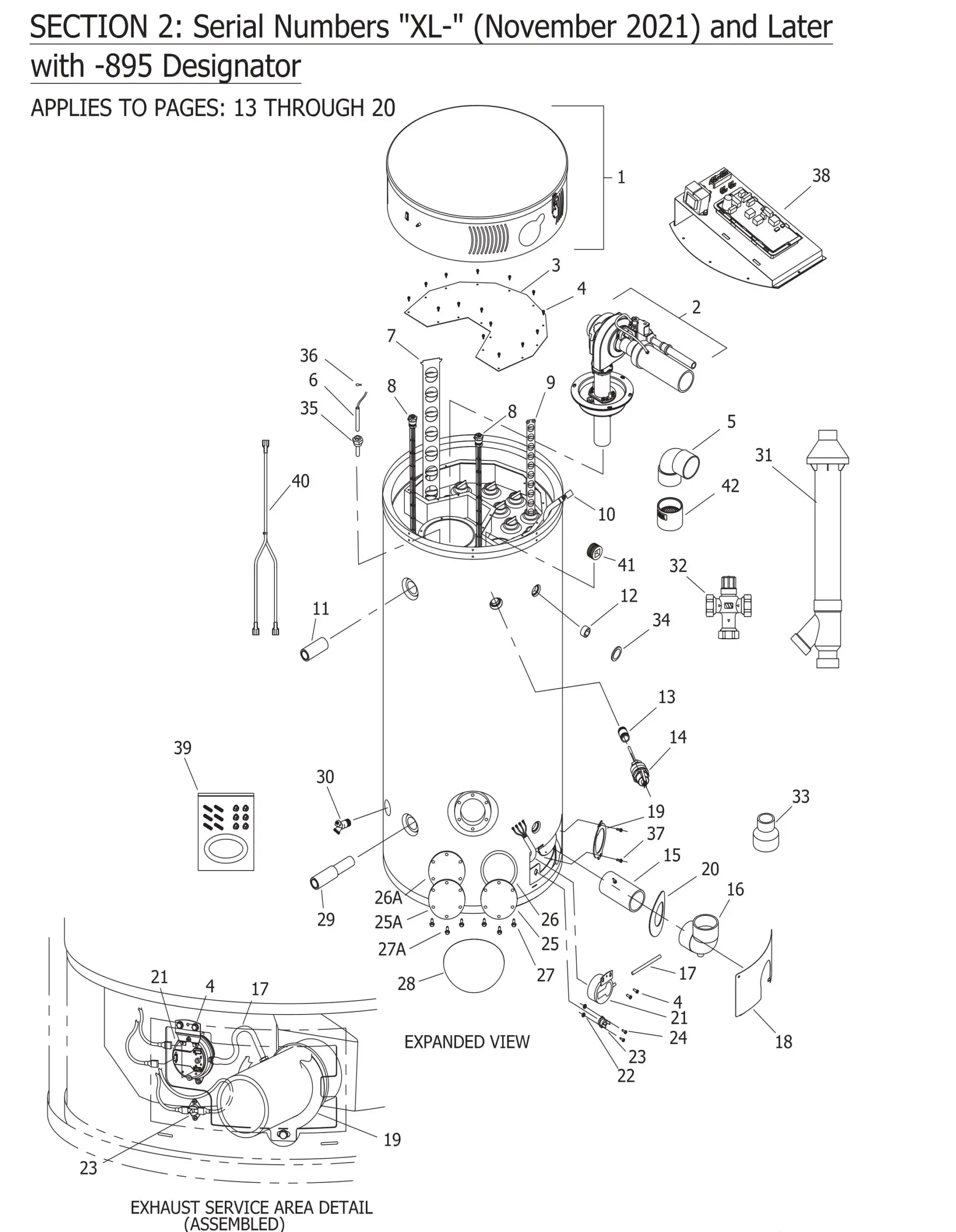 BRADFORD WHITE 60T125 Ultra High Effi ciency Water Heater - Figure 11