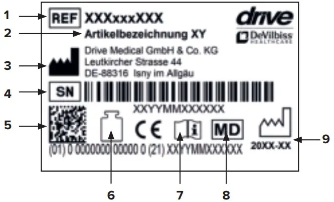 Identification plate