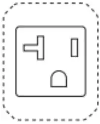 Choetech BS006 Portable Power Station - AC port 1