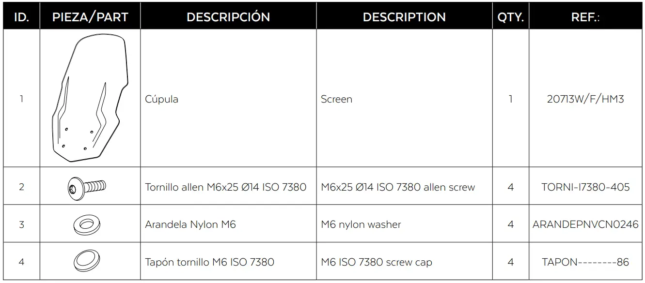Puig-20713-Windshield-V-Tech-Line-Touring-for-Motorcycle-fig-2