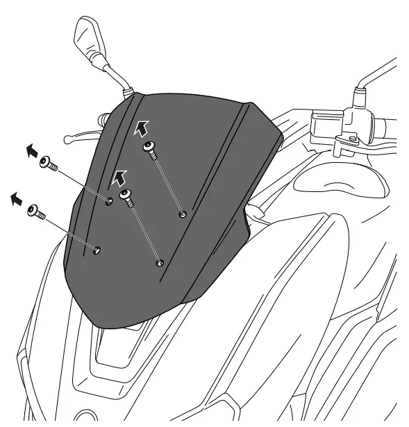 Puig-20713-Windshield-V-Tech-Line-Touring-for-Motorcycle-fig-3