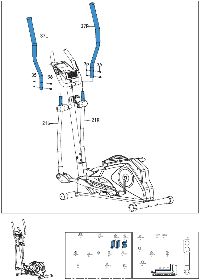 TUNTURI-Cardio-Fit-C30-Cross-Crosstrainer-FIG-14