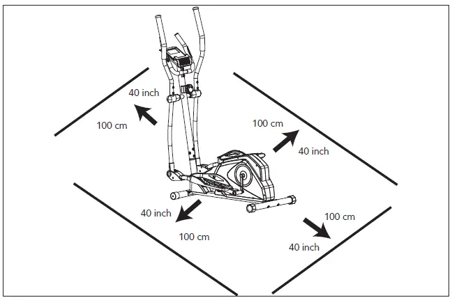 TUNTURI-Cardio-Fit-C30-Cross-Crosstrainer-FIG-4