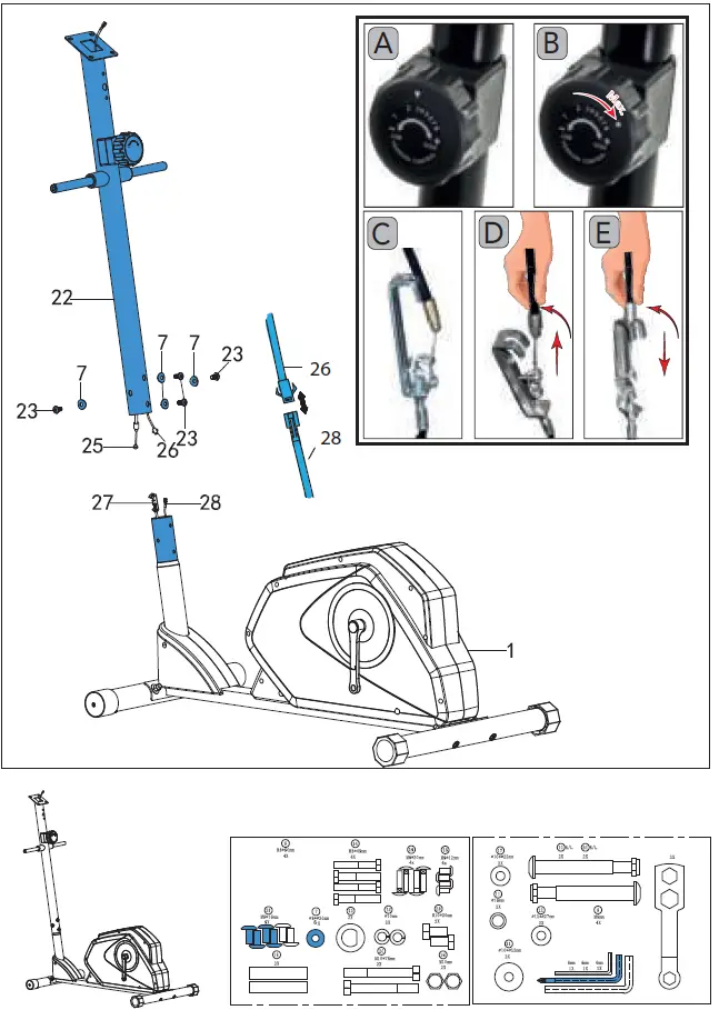 TUNTURI-Cardio-Fit-C30-Cross-Crosstrainer-FIG-9