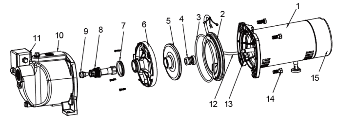 K2 PUMPS WPS05004K Shallow Well Jet Pump - fig 32