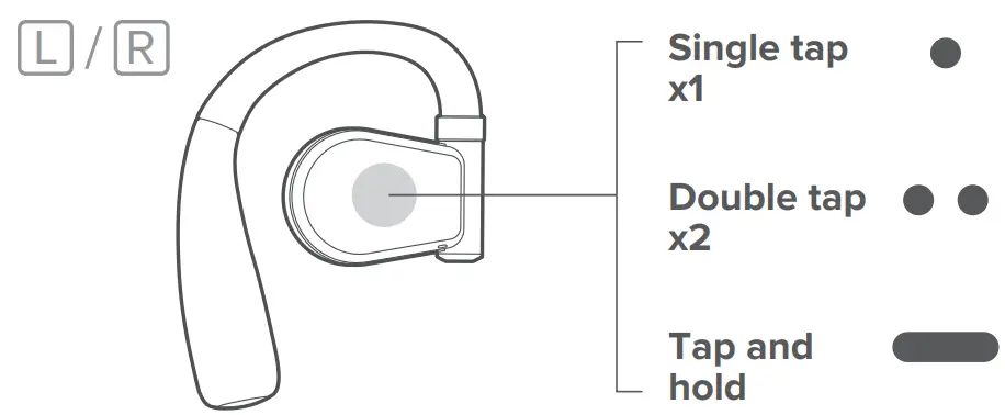 Earbuds control