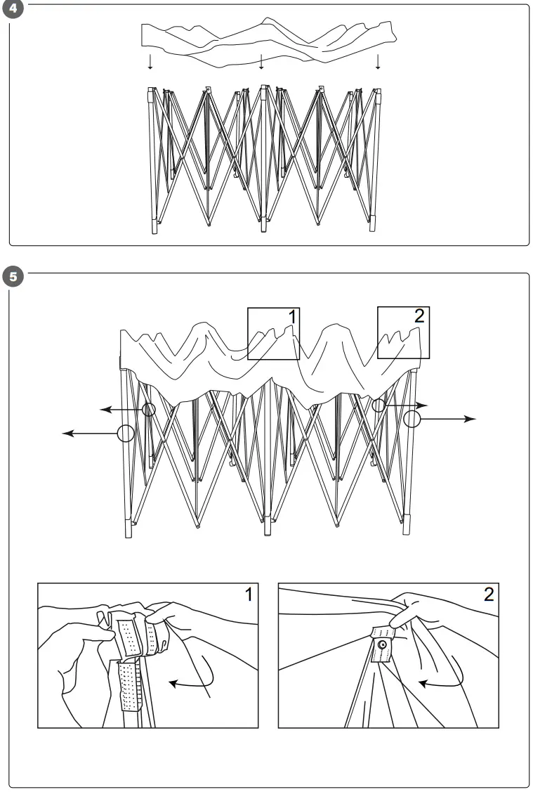 EKVIP 023298 Pop Up Tent - Figure 2