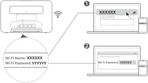 HUAWEI B535-232 - Connecting to your router's Wi-Fi network
