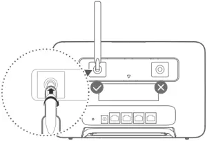HUAWEI B535-232 - Installing external antennas 3
